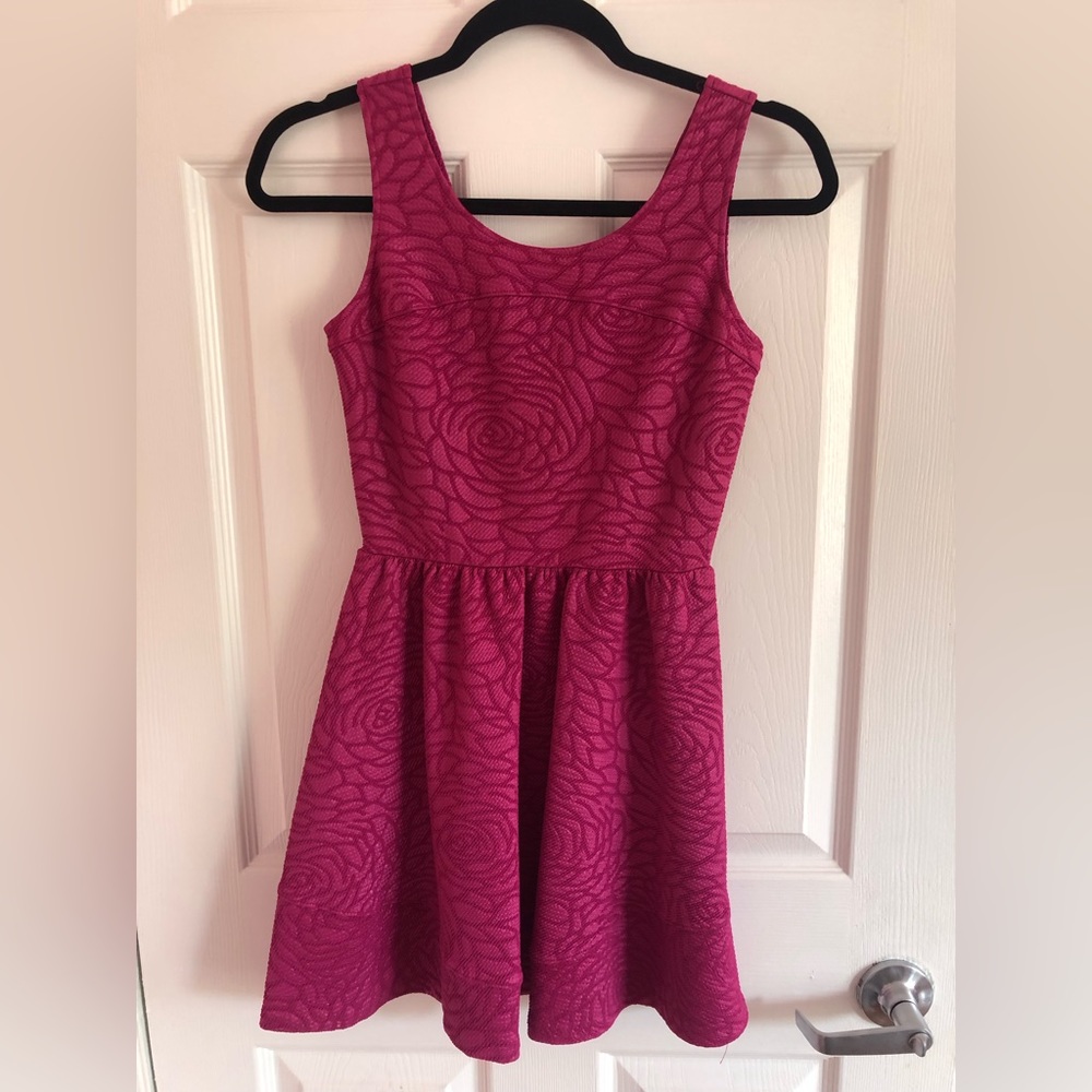 Love…Ady Fushia Mini Dress